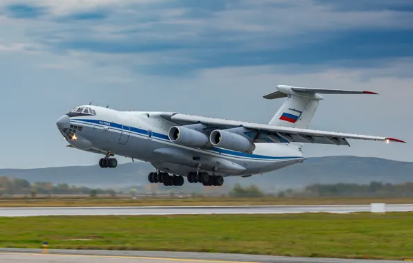 Картинка aircraft, transport aircraft, il 76, aviation