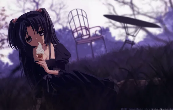 Девушка, мороженое, Clannad, Кланнад, Kotomi Ichinose