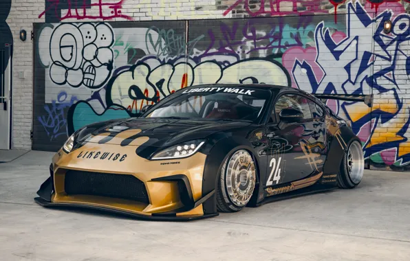 Toyota, Graffiti, Liberty Walk, toyota GR86, LBWK