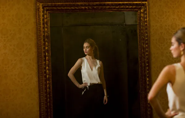 Актриса, фотосессия, 2015, Лили Джеймс, Lily James, LA Times