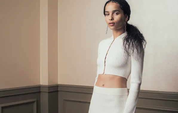 Поза, модель, фигура, пирсинг, актриса, певица, Зои Кравиц, Zoë Kravitz