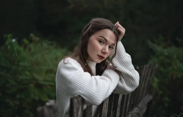 Оля, портретная фотография, Евгений Смольский