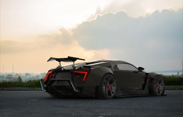 Авто, Машина, Суперкар, Рендеринг, HyperSport, Lykan, Transport & Vehicles, Rostislav Prokop