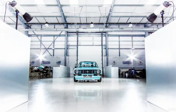 Машины, Ford, гараж, Formula 1, Escort, Ford Escort Mk2, SkyBlue