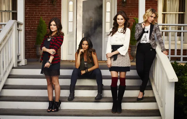 Сериал, красотки, Pretty Little Liars, милые обманщицы