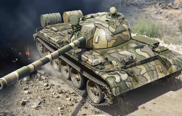 Советский средний танк, Т-55, Soviet, Mod 1963