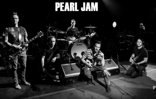 Rock band, Matt Cameron, Stone Gossard, Mike McCready, Eddie Vedder, Pearl Jam, Jeff Ament