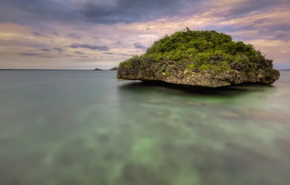 Картинка море, вода, остров