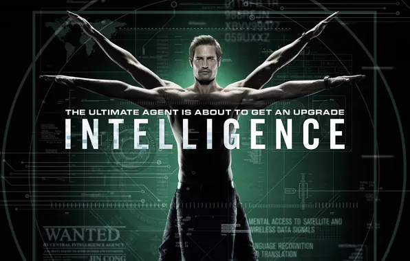 Картинка Сериал, Джош Холлоуэй, Josh Holloway, 2014, CBS, Разведка, Intelligence, Искусственный интеллект
