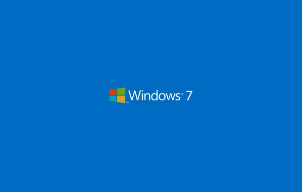 Картинка windows 7, windows, microsoft, blue