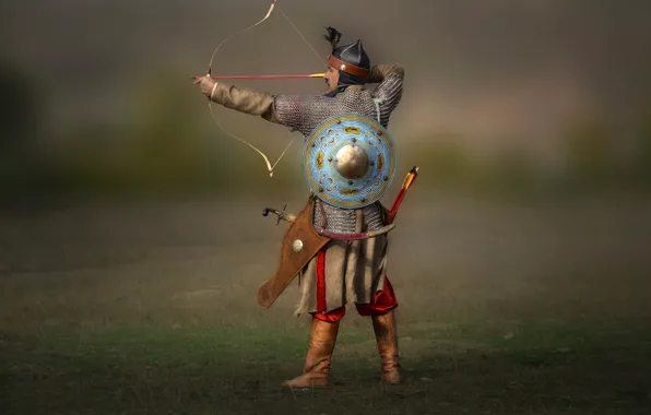 Картинка воин, лучник, The Warrior