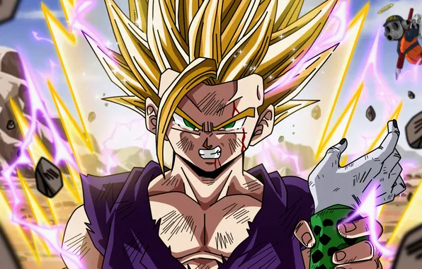 Gohan, Dragon Ball z, Cell