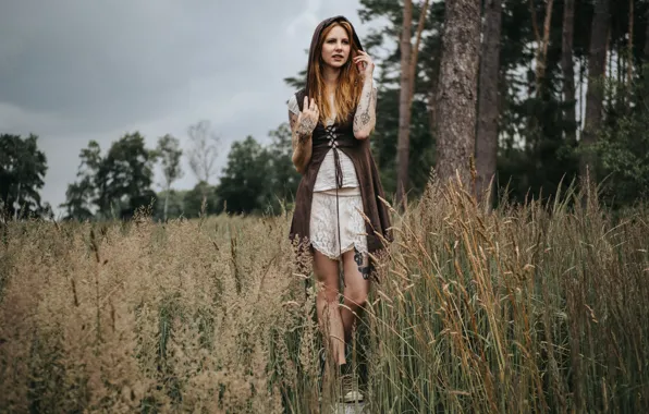 Девушка, природа, Julia Kruse