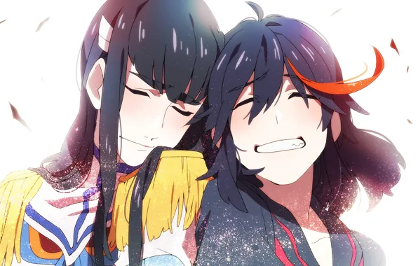 Радость, девушки, улыбки, сёстры, Kill La Kill, Круши кромсай