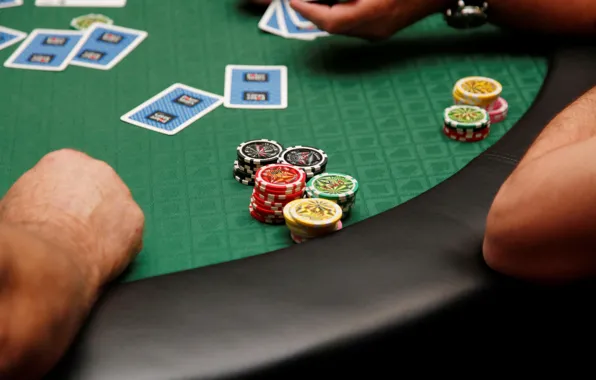 Карты, удача, покер, казино