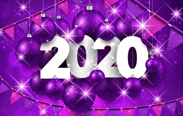 Украшения, шары, Рождество, Новый год, New Year, декор, 2020