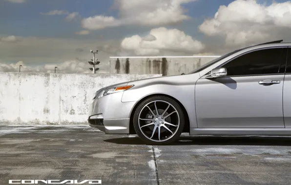 Картинка облака, фары, Wheels, Acura TL, Concavo, CW-S5, Concave