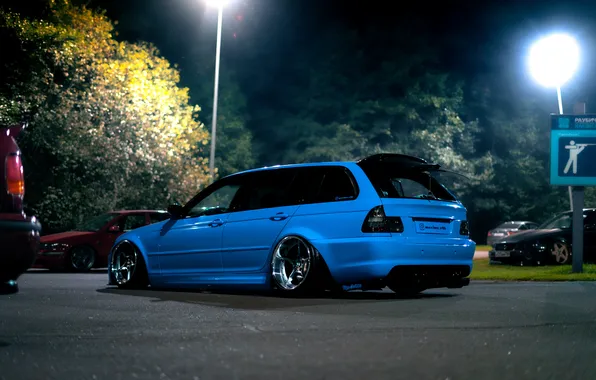 Bmw, static, stance, lowdaily, bmw e46, azkojk