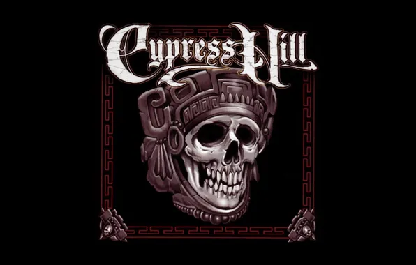 Картинка Минимализм, Череп, Music, Rapcore, Cypress Hill, Hip-Hip