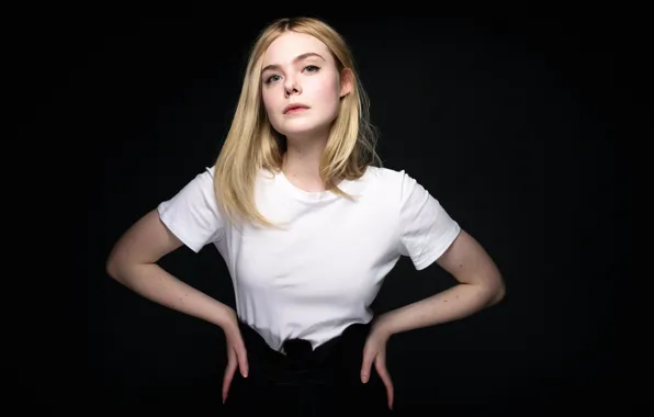 Elle Fanning, Эль Фаннинг, на фотосессии для фильма, Sidney Hall, Сидни Холл