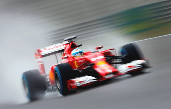 Картинка Феррари, Formula 1, Fernando Alonso, Алонсо, F14T