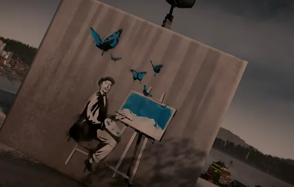 Painter, Graffiti, inFAMOUS Second Son