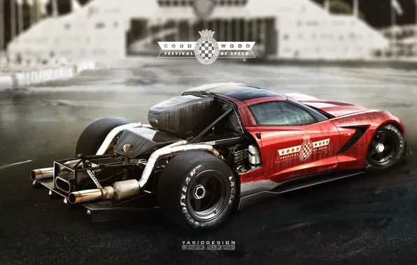 Corvette, yasiddesign, hillclimb