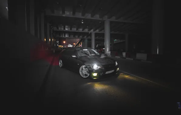 Car, lexus, drift, night, low