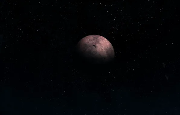 Небо, звезды, ночь, планета, Skyrim, Скайрим