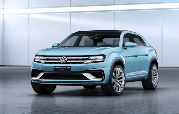 Concept, Volkswagen, Coupe, фольксваген, GTE, 2015, Cross