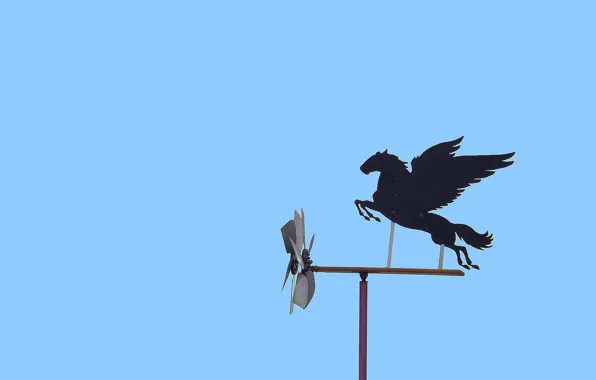 Небо, фон, widescreen, обои, голубое, wallpaper, широкоформатные, background