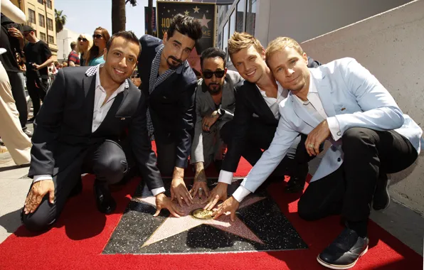 Музыка, группа, Hollywood, Backstreet Boys, Nick Carter, Kevin Richardson, Brian Littrell, Howie D.
