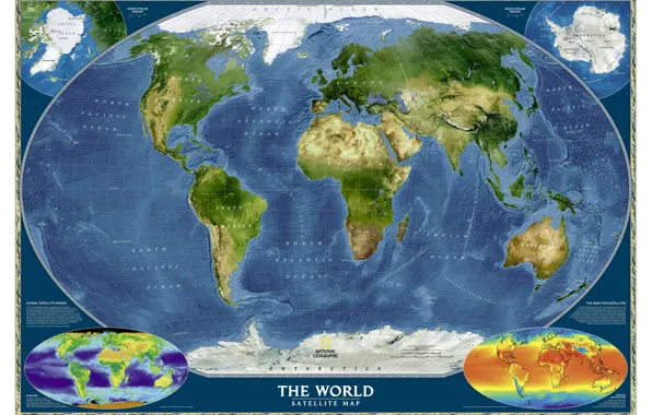 Страны, текстуры, карта мира