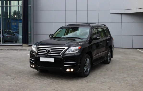 Lexus, обвес, LX 570, Аэродинамический