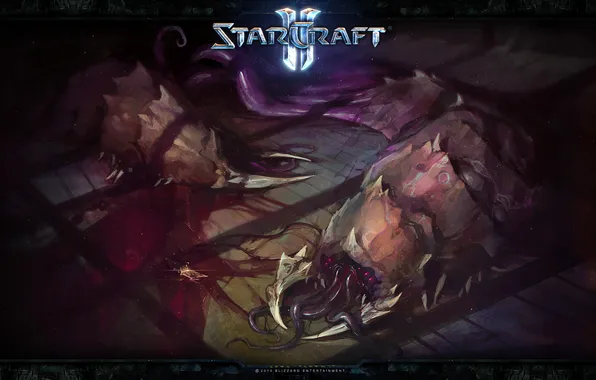 Картинка StarCraft 2, Зерги, Heart of the Swarm, Личинка
