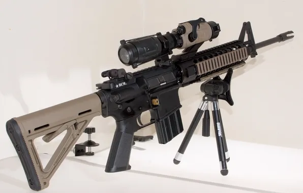 Картинка оружие, оптика, прицел, AR-15, штурмовая винтовка