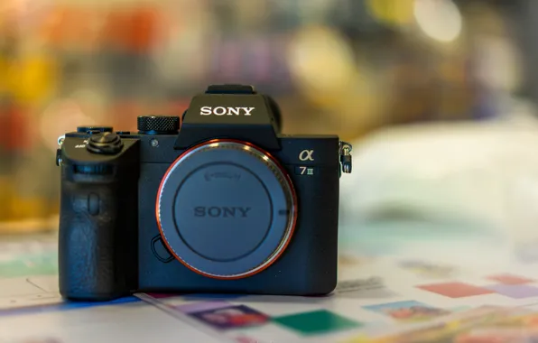 Фон, камера, Sony