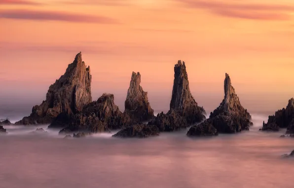 Море, скалы, sea, rocks, Juan López Ruiz