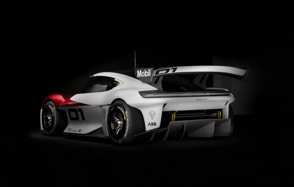 Картинка Porsche, rear view, Mission R, Porsche Mission R