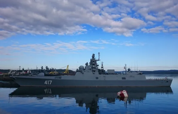 ВМФ, Фрегат, сторожевой корабль, &quot;Адмирал Флота Советского Союза Горшков&quot;, Североморск