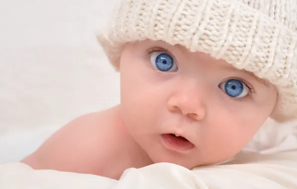 Дети, ребенок, малыш, children, kid, счастливый ребенок, happy baby, большие красивые голубые глаза