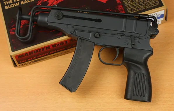 Оружие, пистолет-пулемёт, «Скорпион», чешский, Vz. 61