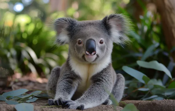 Nature, animal, cute, australia, australian, koala, eucalyptus