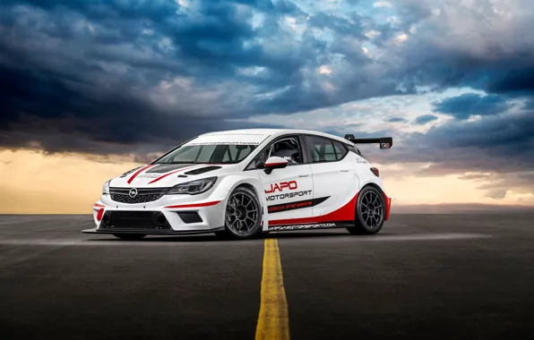Opel, race car, Astra, TCR