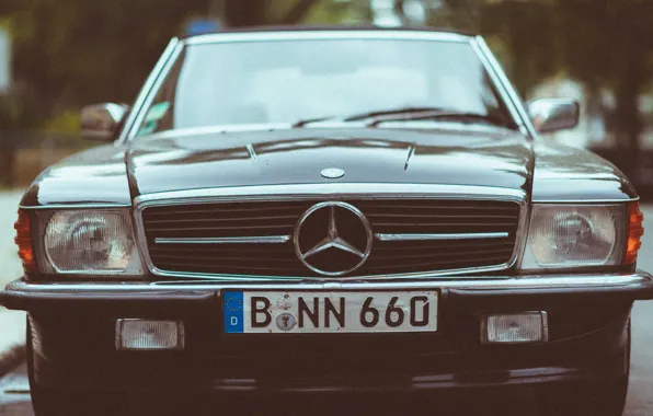 Car, Mercedes Benz, Oldtimer, R 107, Roman Kraft