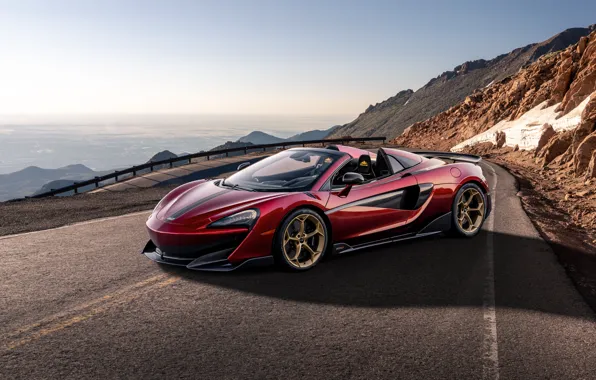 McLaren, суперкар, Spyder, Pikes Peak, MSO, 2019, 600LT