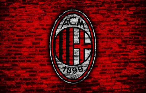 Wall, milan, ac milan, red & black