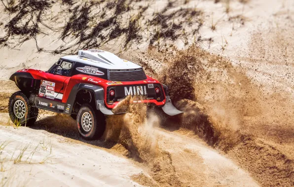 Песок, Mini, Спорт, Скорость, Rally, Dakar, Дакар, Ралли