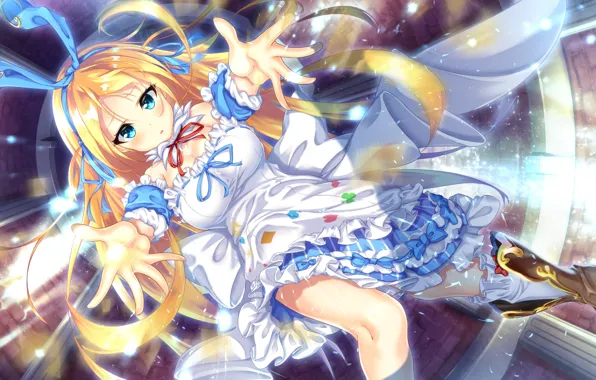 Девушка, руки, падение, alice (gbm), girls book maker -shiawase no libretto-, arthur ishii