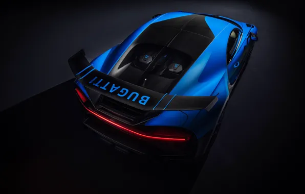 Bugatti, вид сверху, гиперкар, Chiron, 2020, Pur Sport